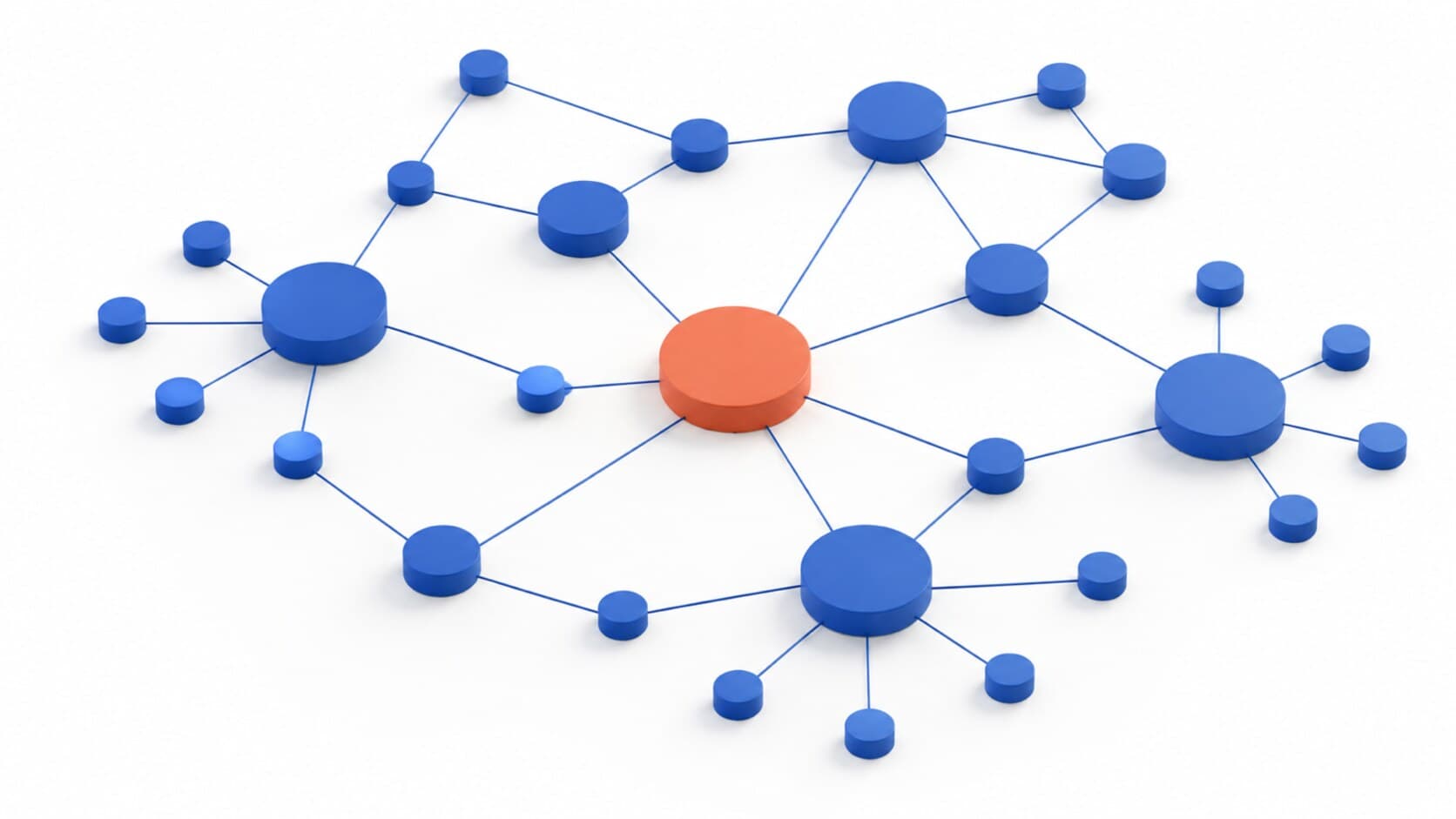 System integration diagram showing connected healthcare systems